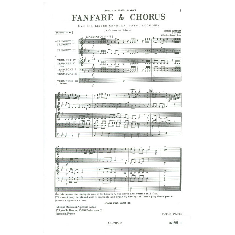 Fanfare And Chorus