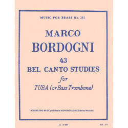 43 Bel Canto Studies (...