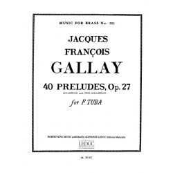 Jacques François Gallay  40 Preludes Op.27