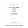 Neuf Etudes (9) pour Saxophones, cahier 4