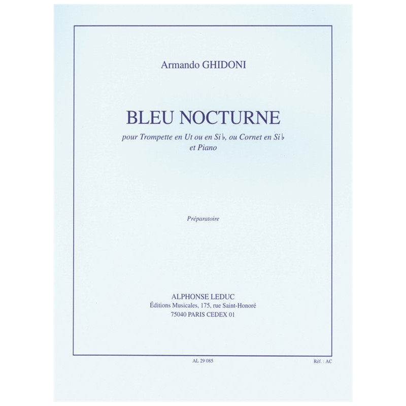 Bleu Nocturne.