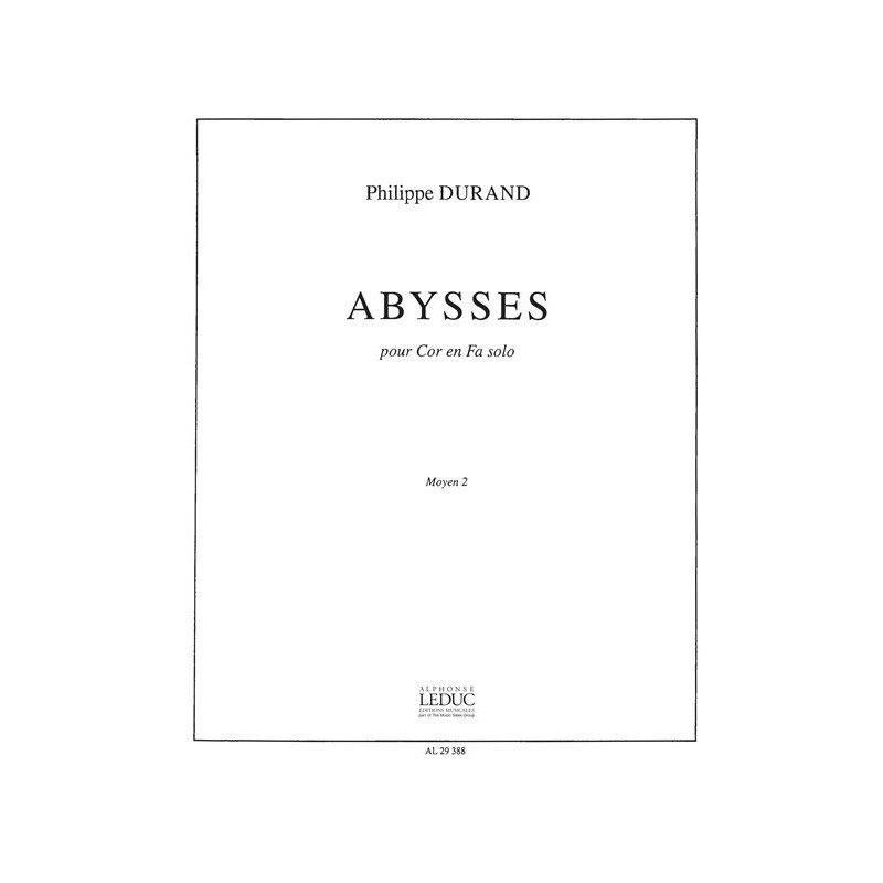 Philippe Durand  Abysses