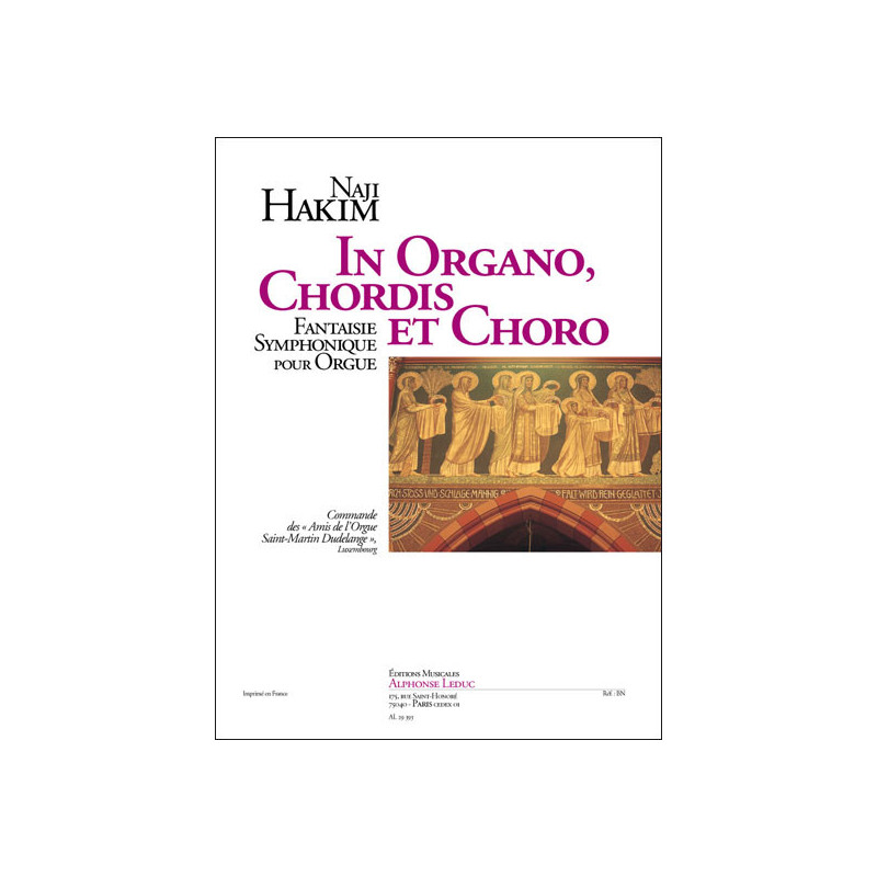 Naji Hakim  In Organo, Chordis et Choro