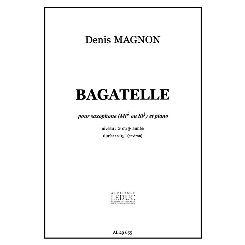 D. Magnon  Bagatelle