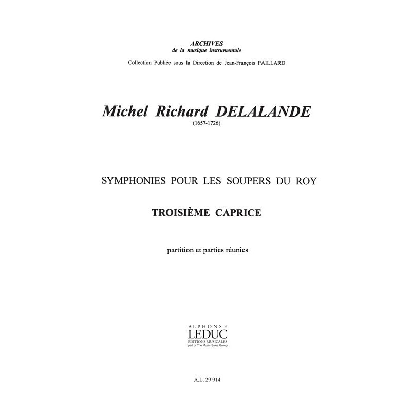 Michel Richard Delalande  Caprice No.3