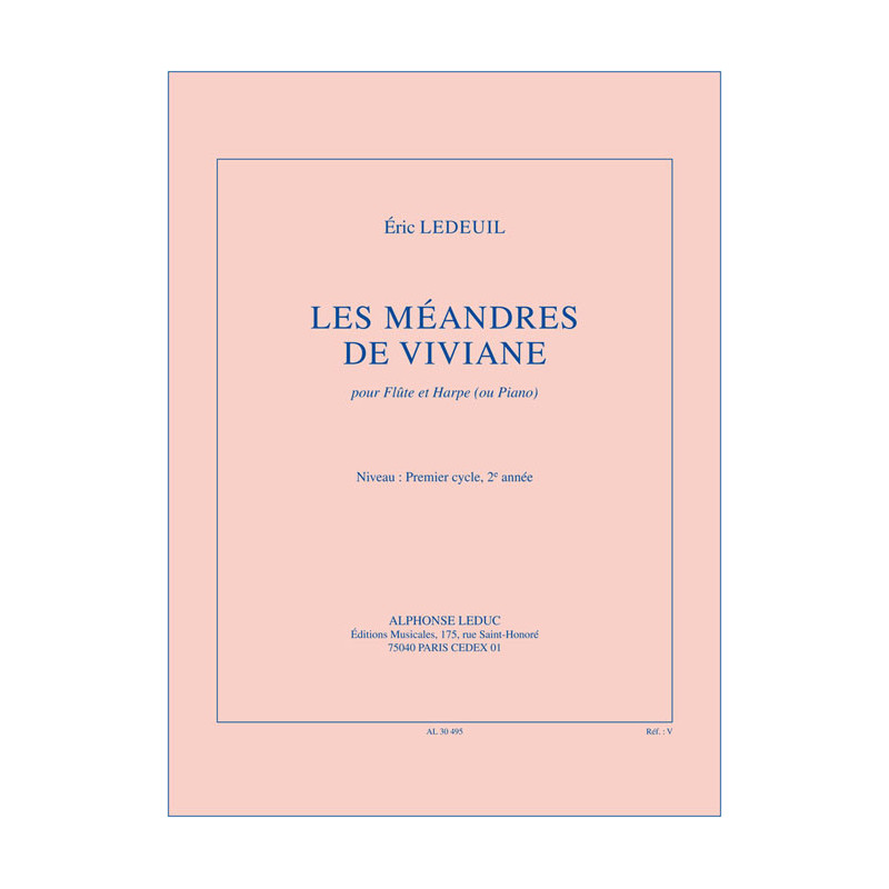The Meanders of Vivian, for Flute and Harp