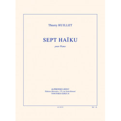 7 haïku pour piano solo