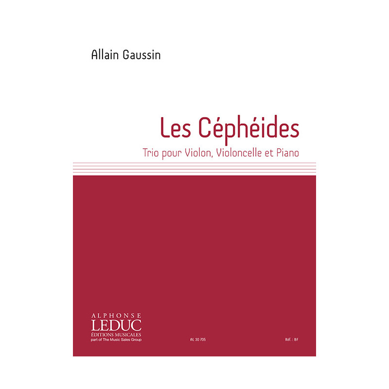 Les Cepheides, Trio For Violin, Cello and Piano