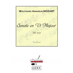 Sonate En Ut Majeur Kv545
