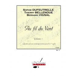 Au Fil Du Vent v. 1 et Flute Solo Flute & Piano