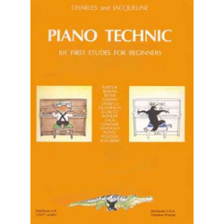 Piano technic - 101 First Studies for Beginners