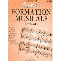 Cours de formation musicale Vol.4