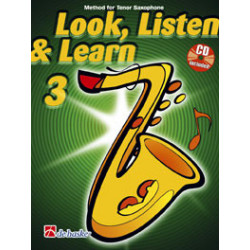 Look, Listen & Learn 3 Tenor Saxophone
