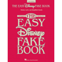 The Easy Disney Fake Book - 2nd Edition