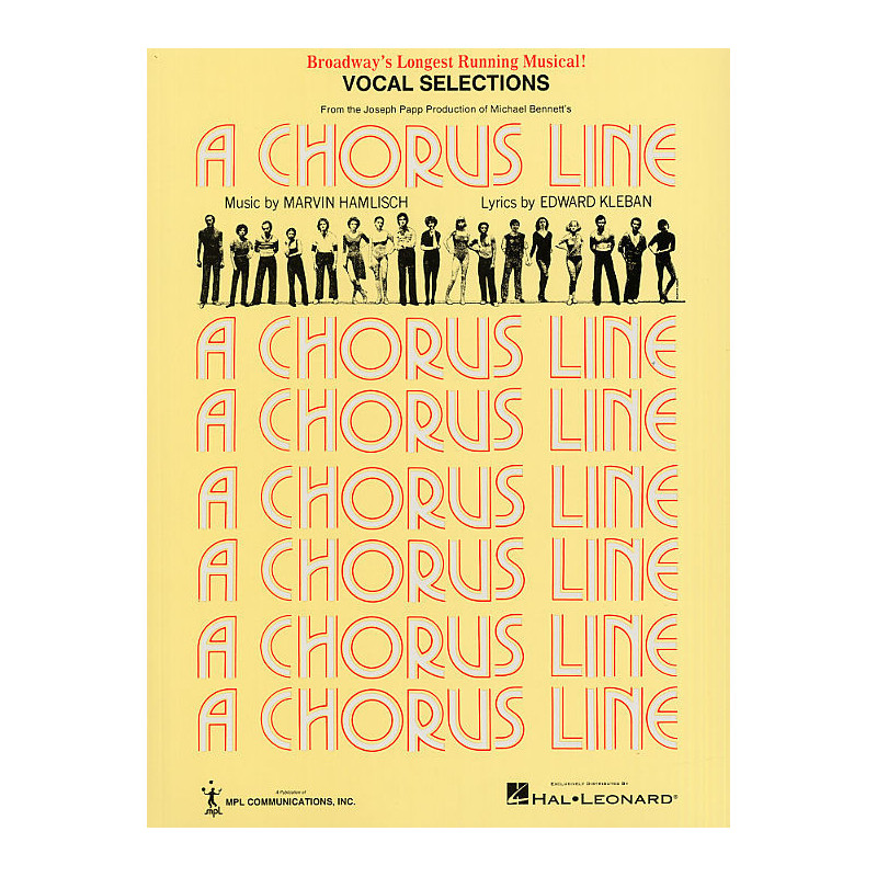 Marvin Hamlisch: A Chorus Line - Vocal Selections
