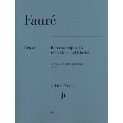 Berceuse for Violin and Piano Op.16