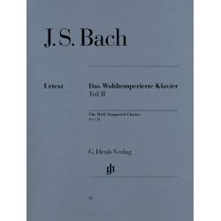 The Well-Tempered Clavier Part II BWV 870-893