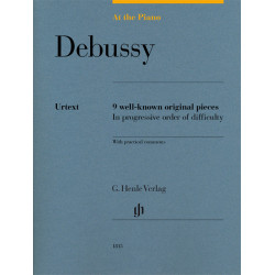 At The Piano - Debussy
