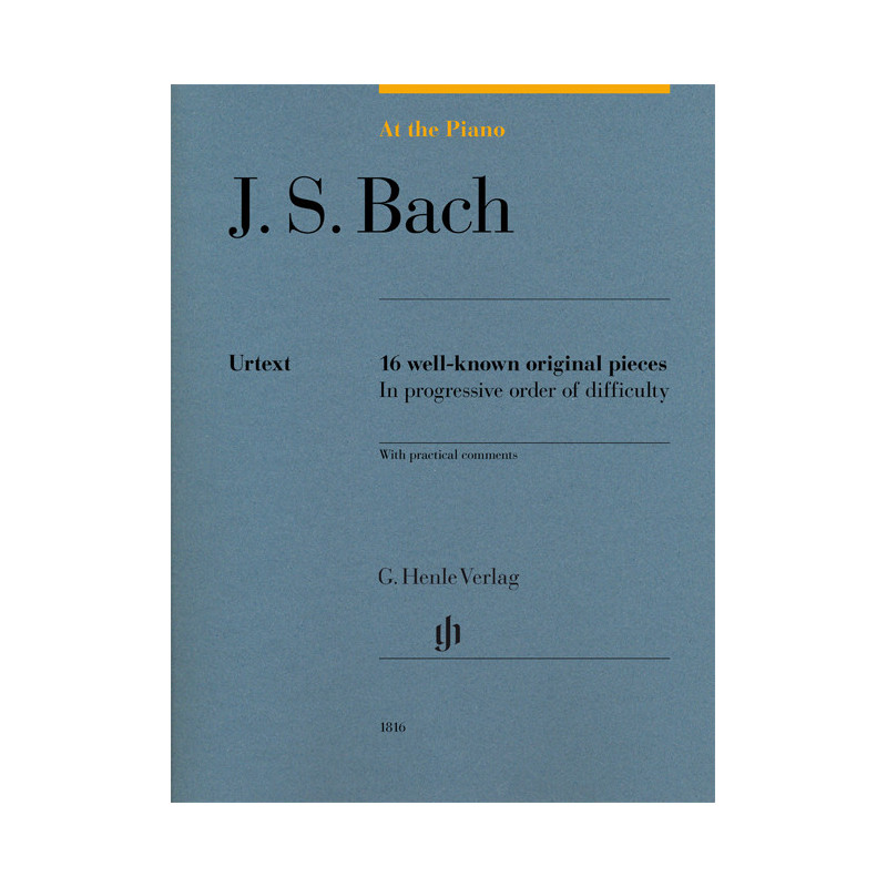 At The Piano - J. S. Bach