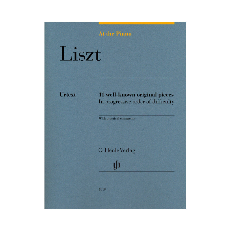 At The Piano - Liszt