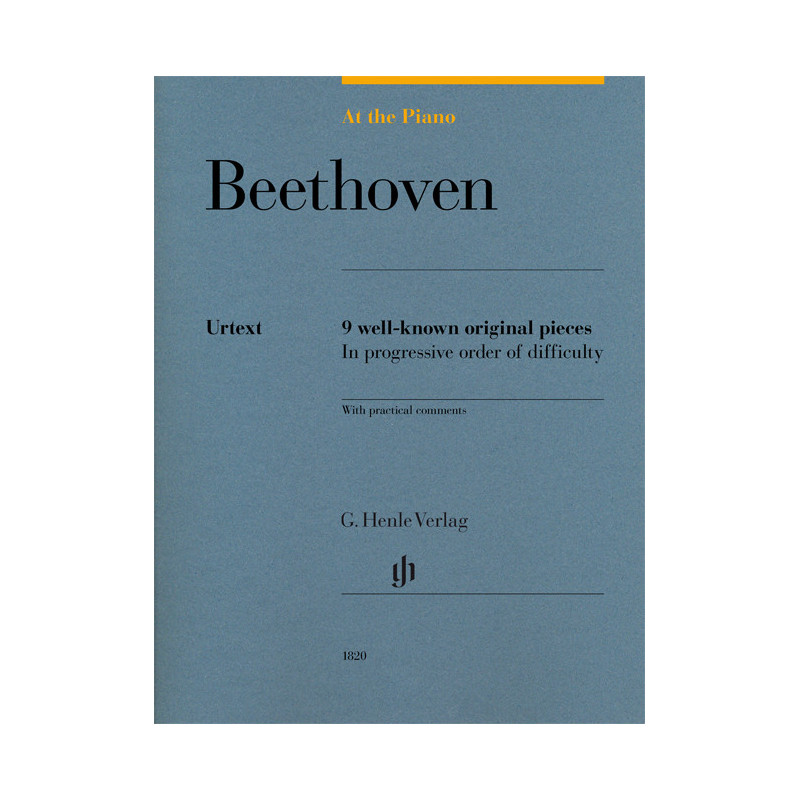 At The Piano - Beethoven