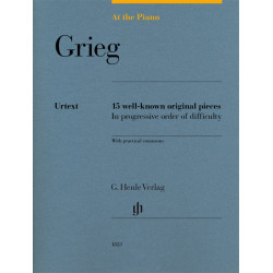 At The Piano - Grieg