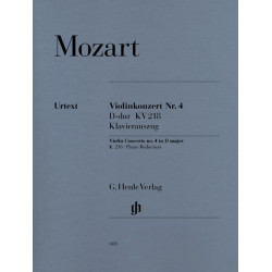 Violin Concerto No 4 D K218