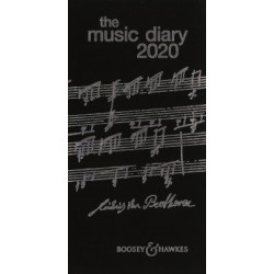 Music Diary 2020 - Black