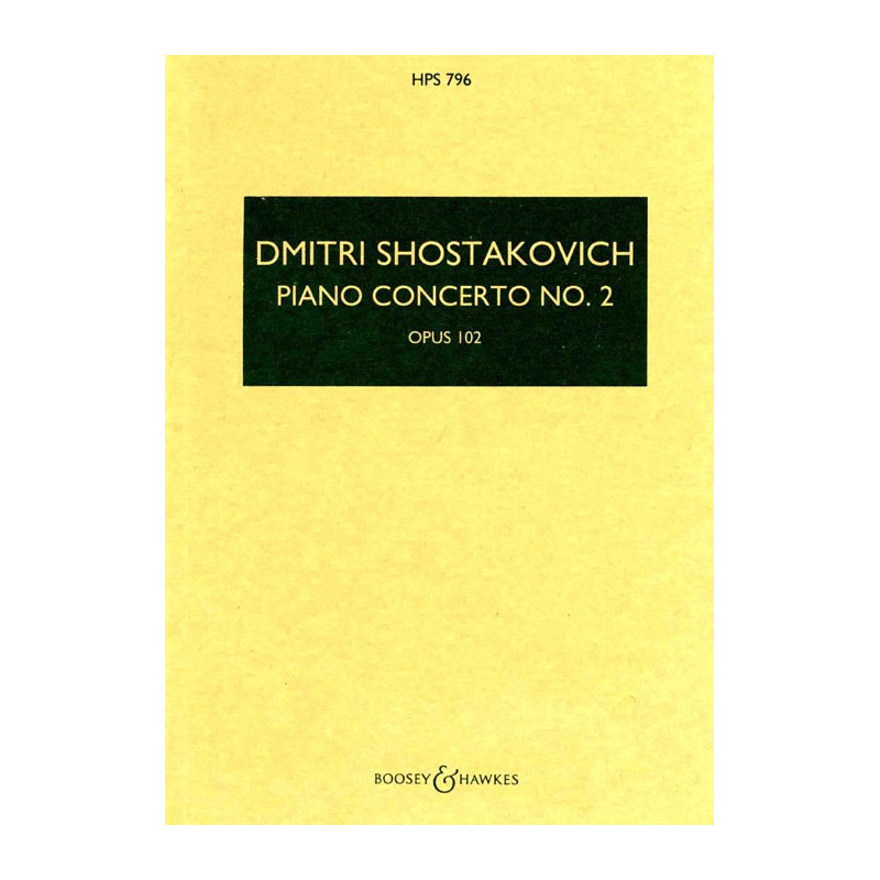 Piano Concerto No.2 Op.102 - Study Score