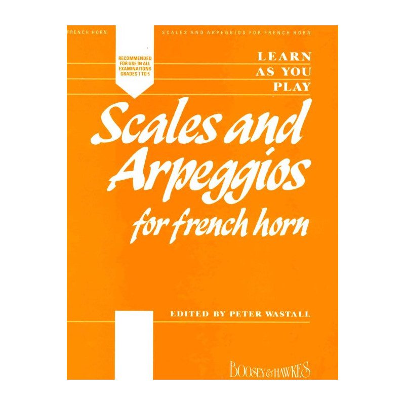 Learn As You Play Scals and Arpeggios