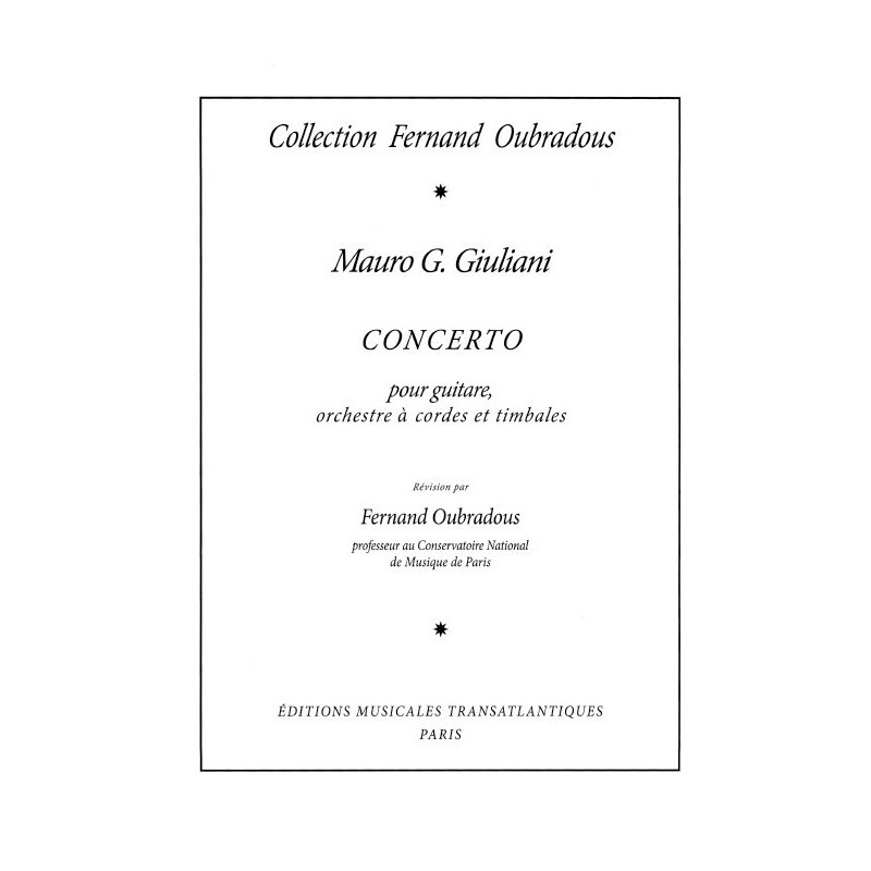 Concerto En La Majeur Op. 30