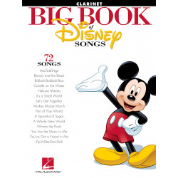 The Big Book of Disney Songs (Clarinet)