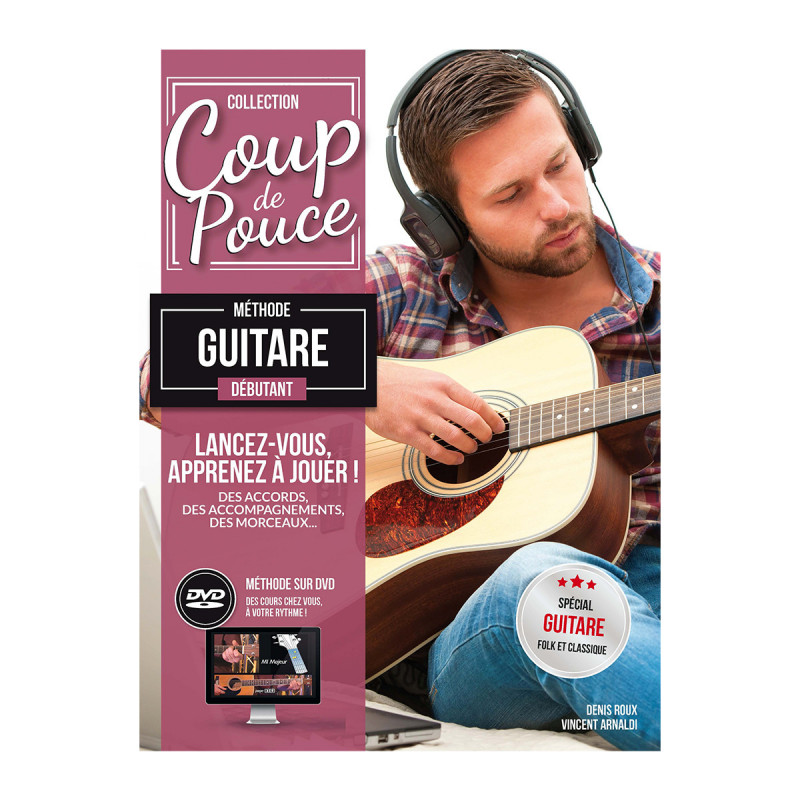 Coup De Pouce Debutant Guitare Folk avec DVD