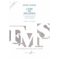 Livre De Melodies Volume 1