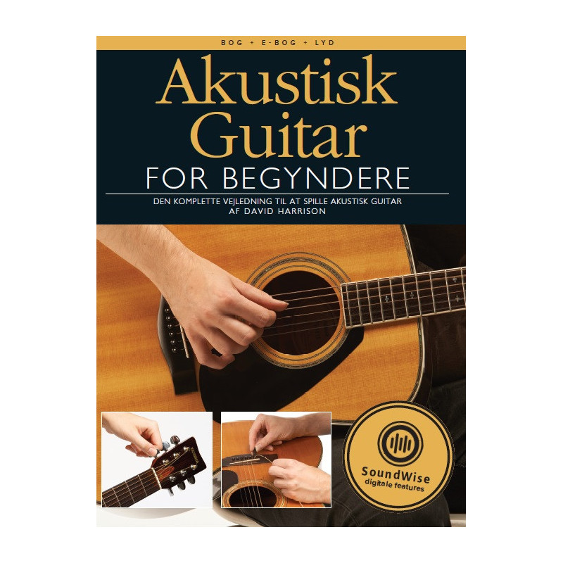Akustisk Guitar For Begyndere (Bog,E-Bog,Lyd)
