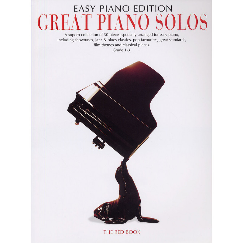Great Piano Solos - The Red Book Easy Piano Ed.