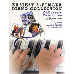 Easiest 5-Finger Piano Collection: Children's Favo