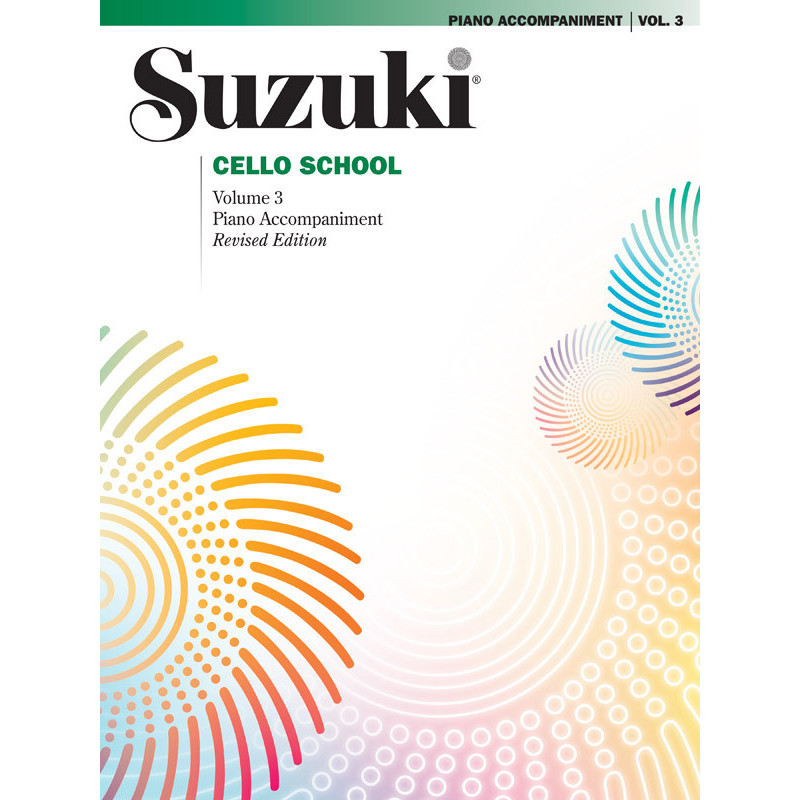 Suzuki Cello School 3 ( Piano Accompaniment )