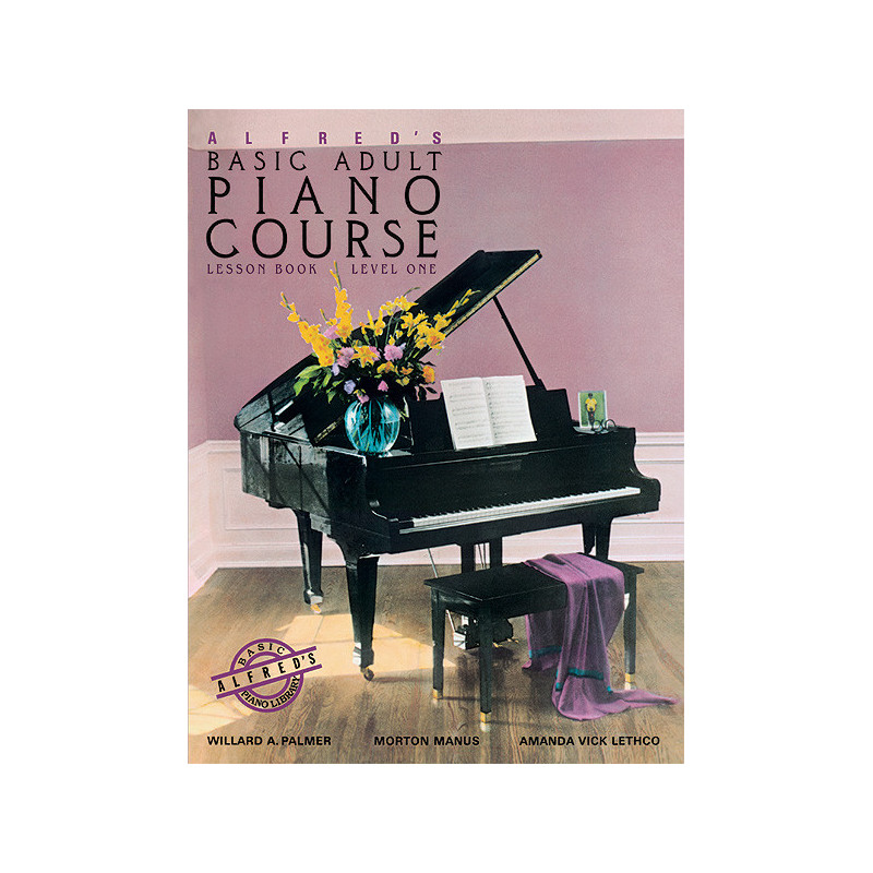 Alfred's Basic Adult Piano Course Lesson 1