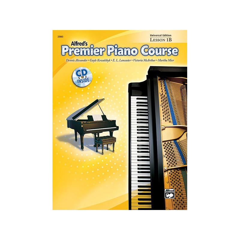 Alfred's Premier Piano Course Lesson Book 1B