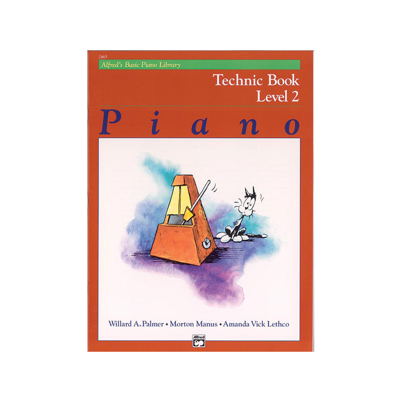 Alfred's Basic Piano Library Technic Book 2