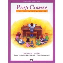 Alfred's Basic Piano Library Prep Course Lesson D