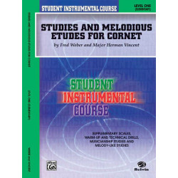 Studies and Melodious Etudes for Cornet, Level I