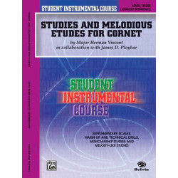 Studies and Melodious Etudes for Cornet, Level III