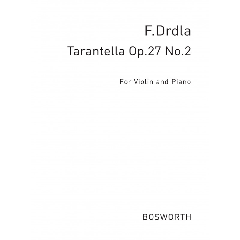 Tarantella For Violin And Piano Op.27 No.2