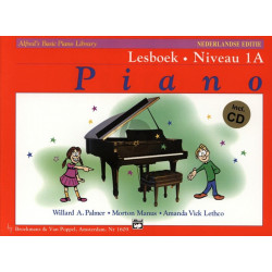 Alfred's Basic Piano Library Lesboek Niveau 1A+CD
