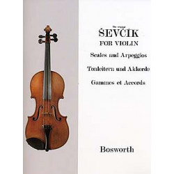 Sevcik Violin Studies: Scales And Arpeggios