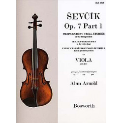 Viola Studies Op.7 Part1: Preparatory Trill Studie
