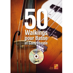 50 Walkings pour Basse et Contrebasse Bass