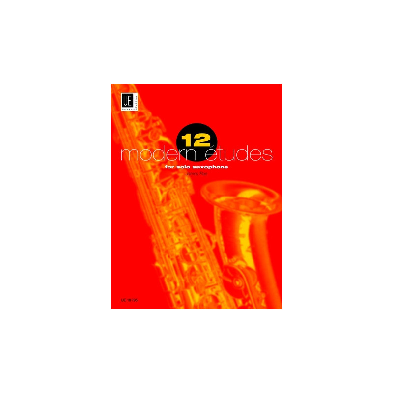 12 Modern Etudes For Solo Saxophone